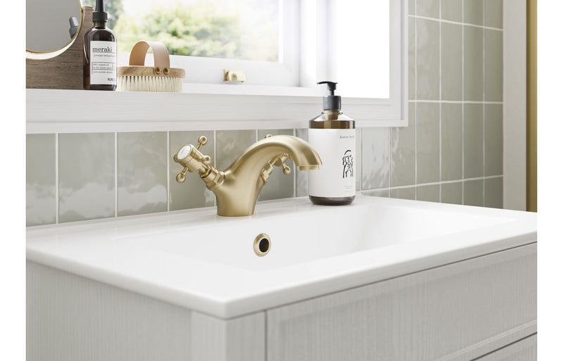 York Bath Filler - Brushed Brass