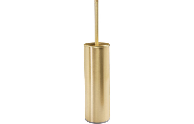Celestia Wall Mounted Toilet Brush Holder - Brushed Brass
