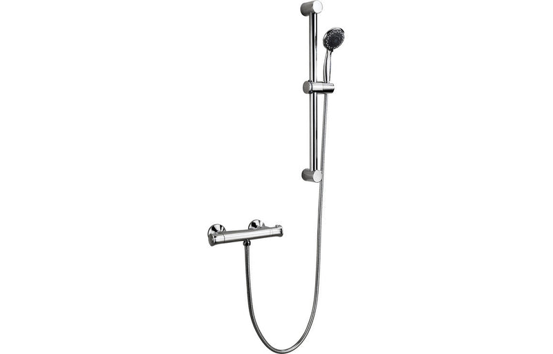 Solstice Low Pressure Thermostatic Bar Mixer Shower