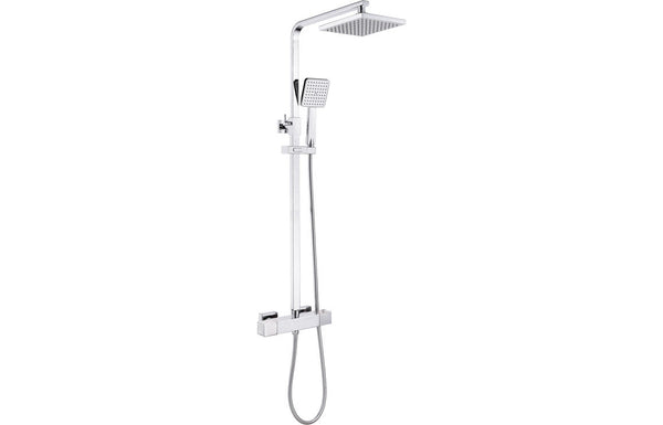 Neptune Cool-Touch Thermostatic Mixer Shower w/Riser & Overhead Kit