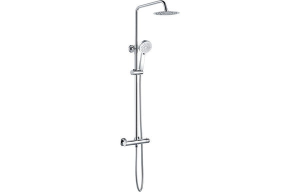 Venus Thermostatic Bar Mixer w/Riser & Overhead Kit