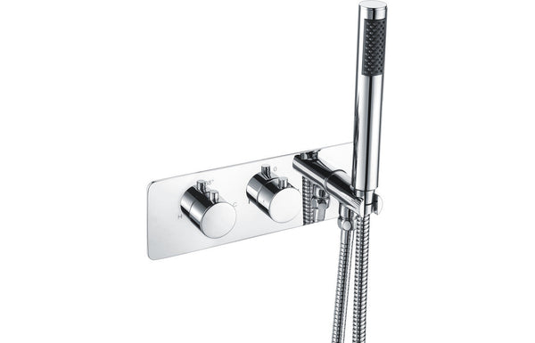 Galaxia Thermostatic Two Outlet Shower Valve w/Handset