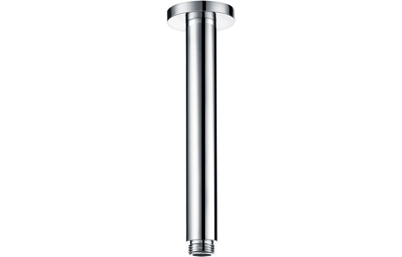 Round Ceiling Arm 180mm - Chrome