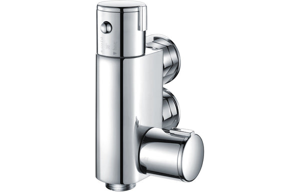 Chrome Thermostatic Douche Valve and Spray