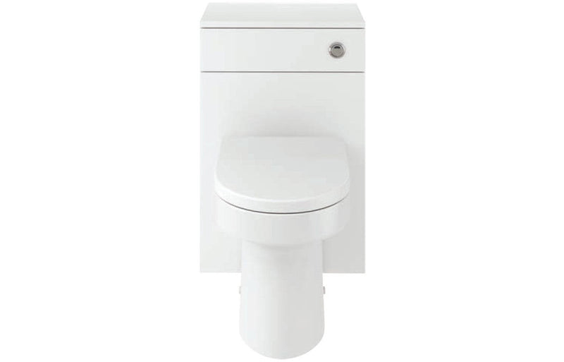 Valenza 500mm WC Unit - White Gloss