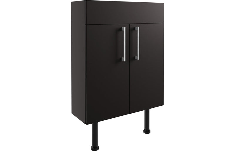 Aria 600mm Slim Basin Unit - Matt Graphite Grey