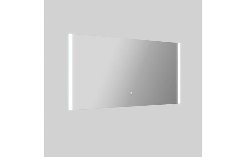 Chiyo 1200x600mm Rectangle Front-Lit LED Mirror