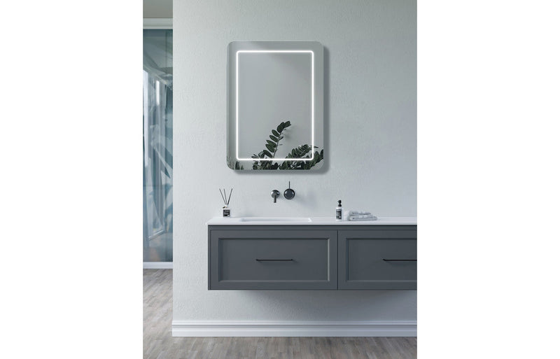 Zenith 600x800mm Rectangle Front-Lit LED Mirror
