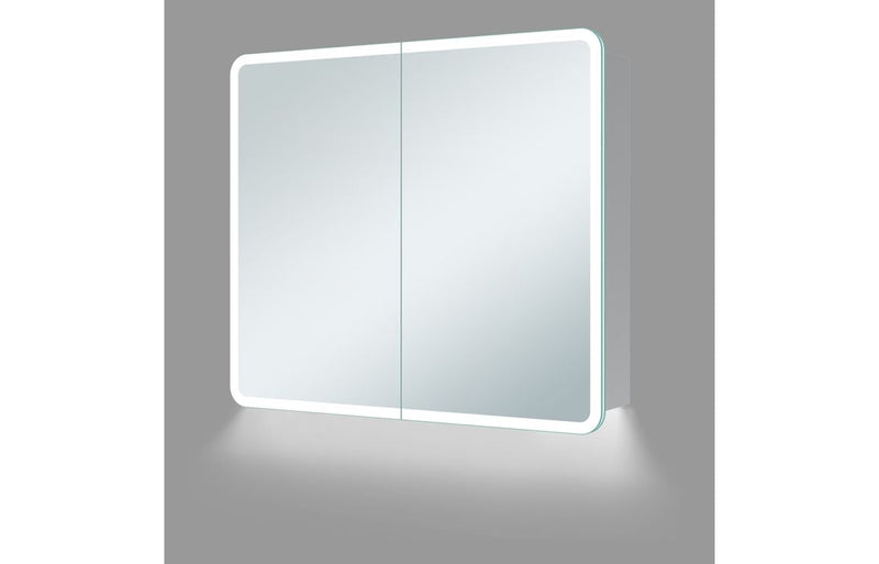Amara 600mm 2 Door LED Mirrored Cabinet