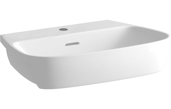 Alure 495x415mm 1TH Semi Recessed Basin