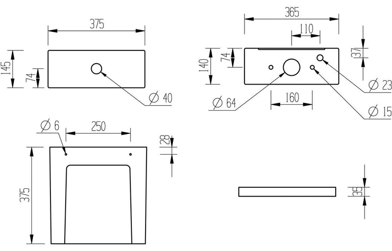 Dania Close Coupled Fully Shrouded WC & Soft Close Seat