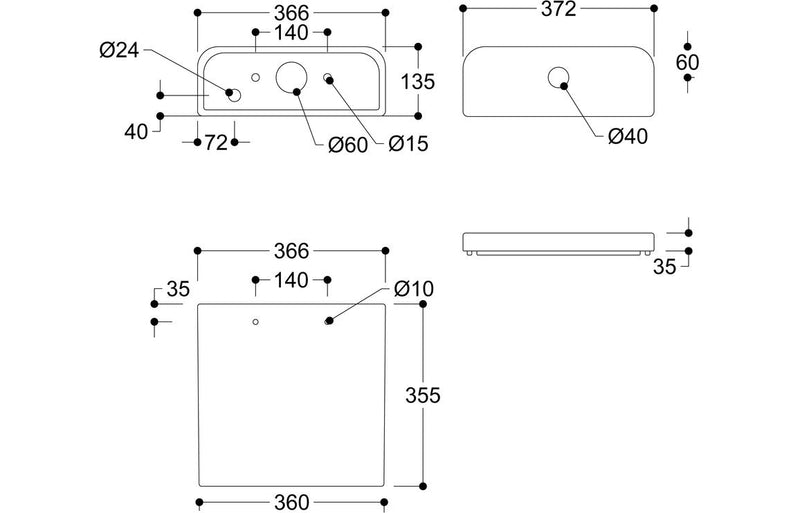 Agarwood Short Projection Close Coupled Fully Shrouded WC & Wrapover Soft Close Seat