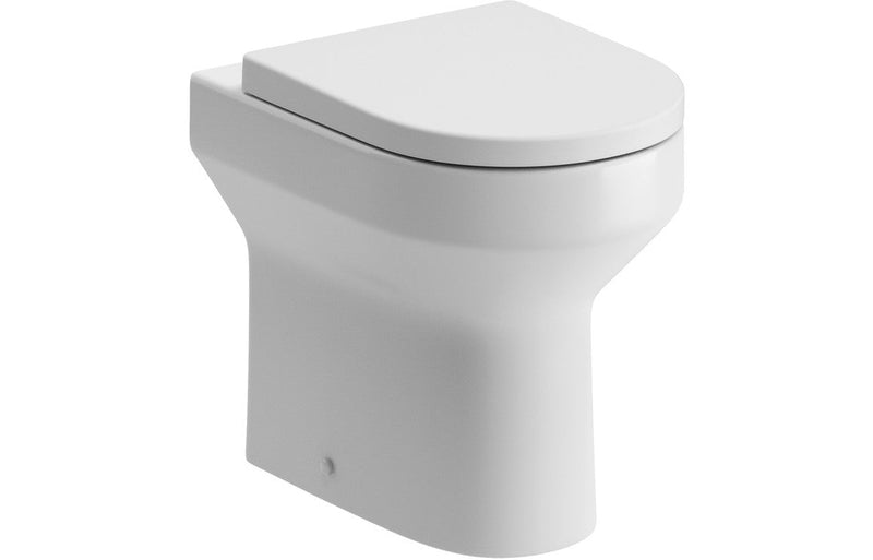 Sanita Back To Wall Comfort Height WC & Soft Close Seat