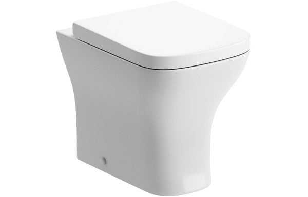 Agarwood Back To Wall WC & Wrapover Soft Close Seat