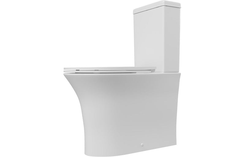 Andre Rimless Close Coupled Fully Shrouded WC & Soft Close Seat