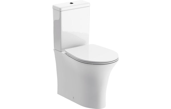 Andre Rimless Close Coupled Fully Shrouded WC & Soft Close Seat