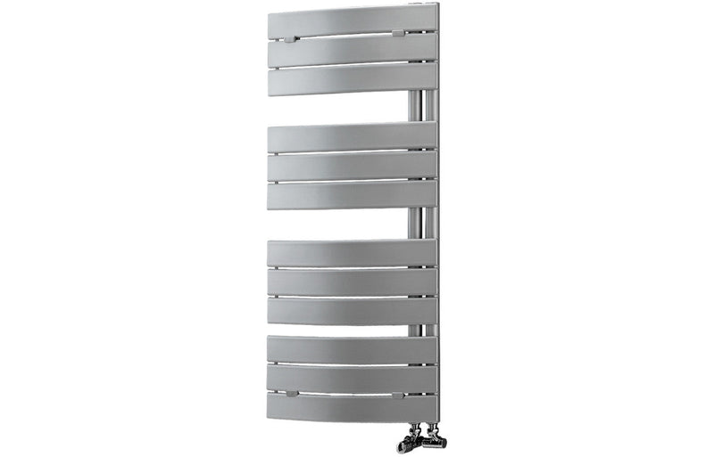 Escada Curved Panel Ladder Radiator (550x1080x49mm) - Chrome