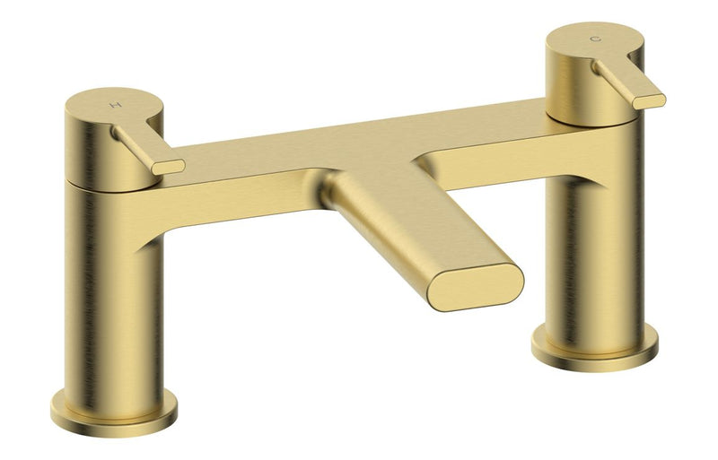 Evolve Bath Filler - Brushed Brass