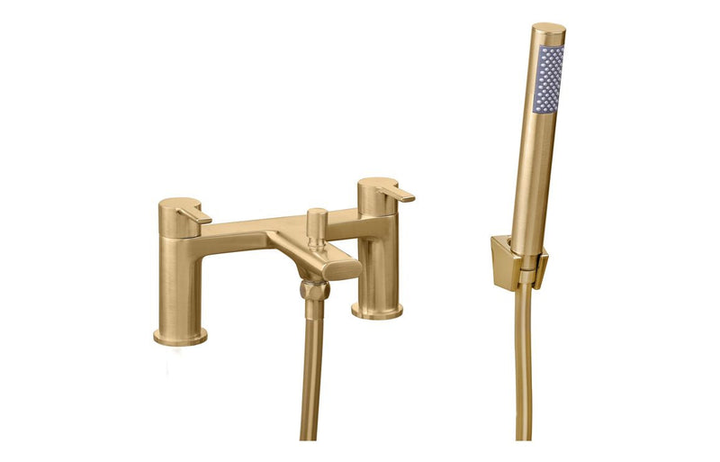 Evolve Bath/Shower Mixer - Brushed Brass