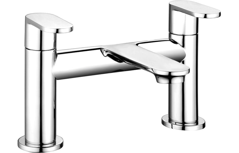 Mirella Bath Filler - Chrome