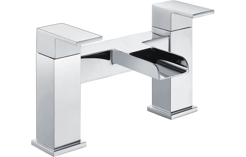 Nivola Bath Filler - Chrome