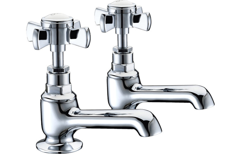 Ferrara Bath Taps - Chrome