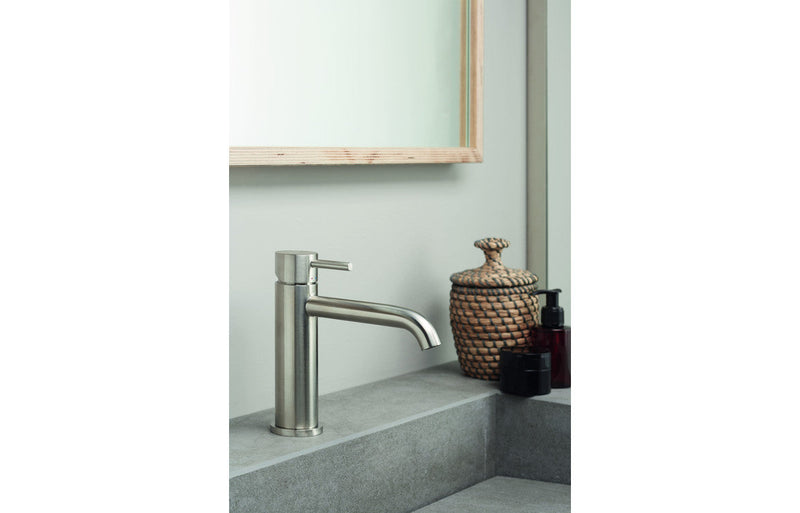 Vema Tiber Basin Mixer - St/Steel