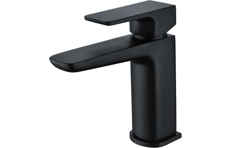 Beyra Basin Mixer & Waste - Matt Black