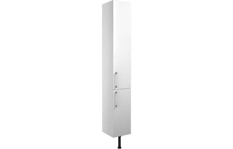 Aria 300mm 2 Door Tall Unit - White Gloss