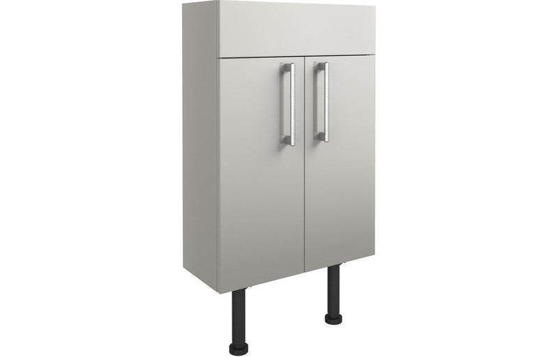 Aria 500mm Slim Basin Unit - Light Grey Gloss