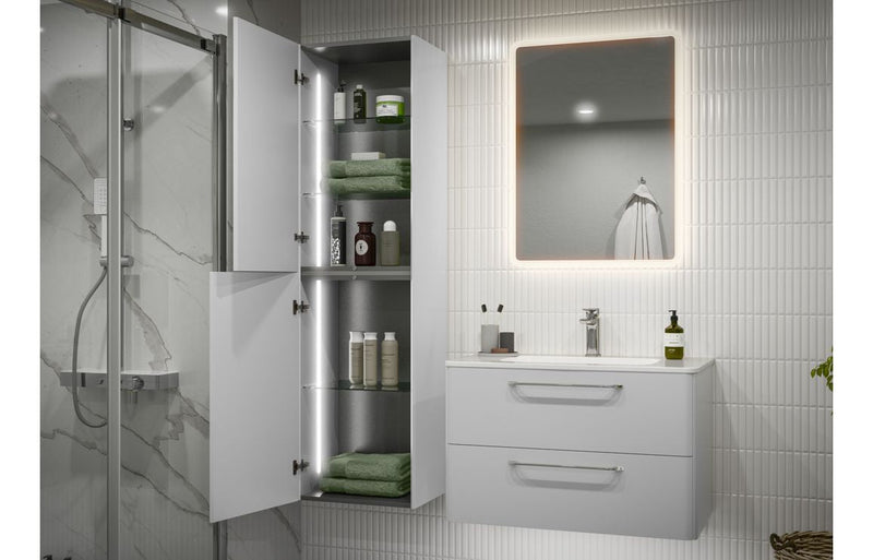 Genesis 506mm WC Unit - White Gloss