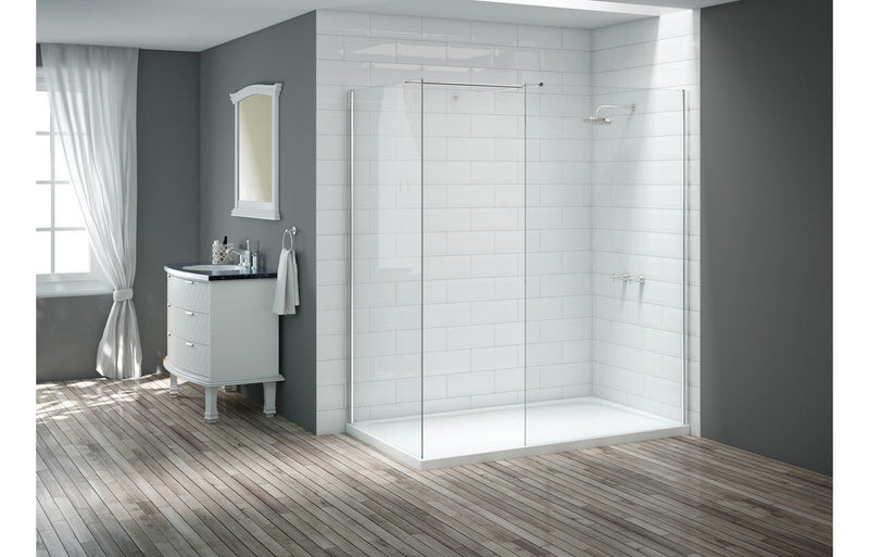 Merlyn Wetroom 300mm Fixed Panel