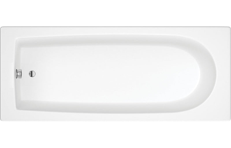 Florida Round Single End 1700x750x550mm 0TH Bath w/Legs