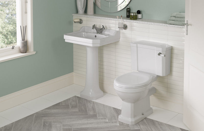 York Close Coupled WC & Soft Close Seat