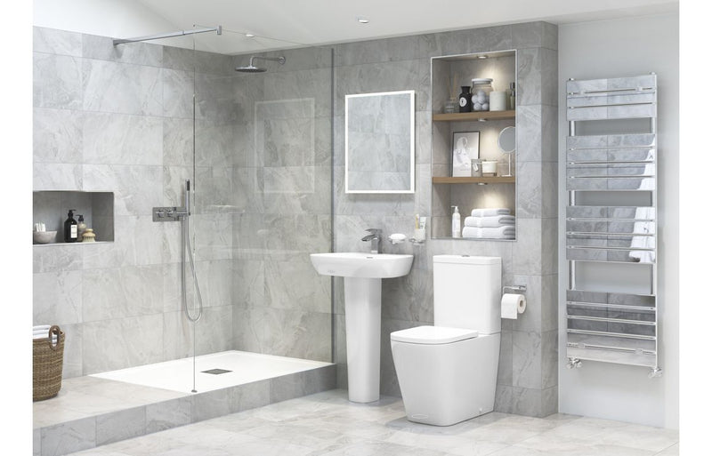 Emilia Rimless Wall Hung WC & Soft Close Seat